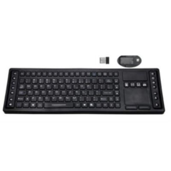 Inputel SK310-WL Silicon IP68 2.4GHz Keyboard + Trackpad - USB