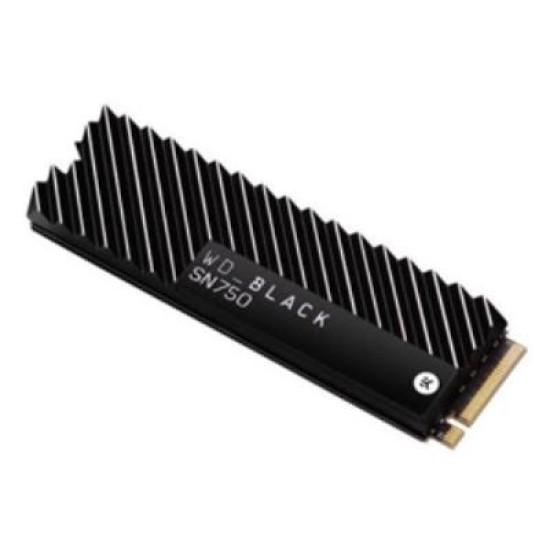 WD Black SN750 M.2 2280 PCIe 3D NAND SSD 2TB with Heatsink