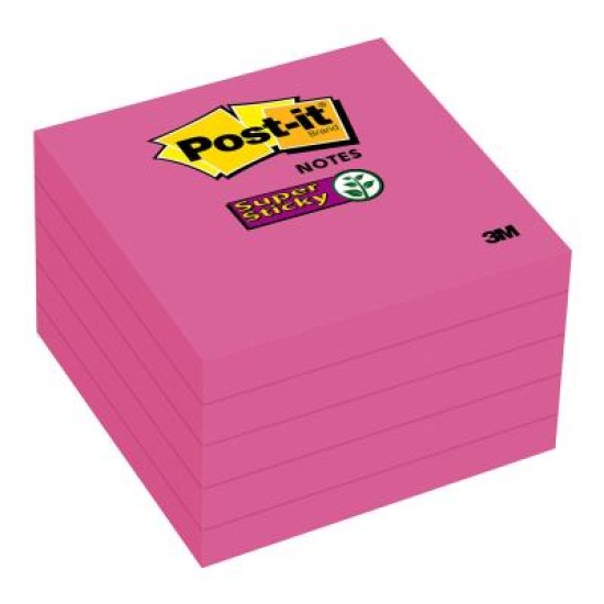 Post-it Super Sticky Notes 654-5SSCG 76x76mm Purple, Pack of 5