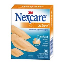 Nexcare Active Bandages 516-30PB Assorted Pkt/30