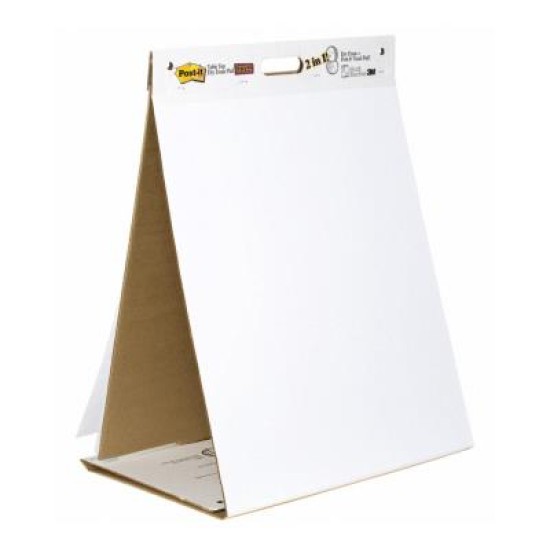 Post-it Tabletop Easel Pad with Dry Erase 563DE 508x584mm