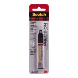 Scotch Refill Blades TI-RS Small 9mm, Pack of 5