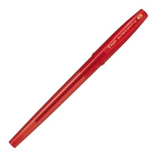 Pilot Super Grip G Stick Ballpoint Medium Red (BPS-GG-M-R)