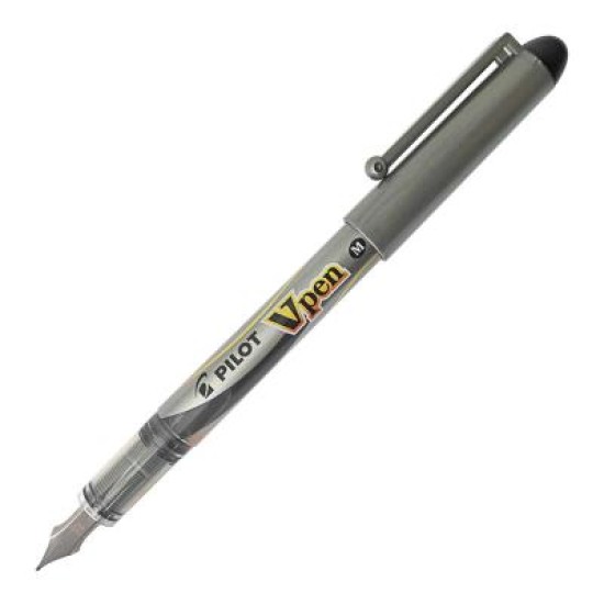 Pilot V-Pen Fountain Pen Medium Black (SVP-4M-B)