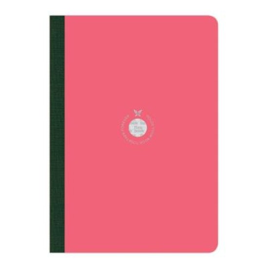 Flexbook Smartbook Notebook Large Ruled Pink