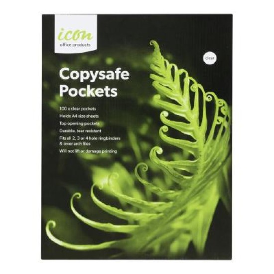 Icon Copysafe Pockets A4, Pack of 100