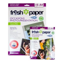Fresh Photo Paper 180gsm Gloss A4 + 6x4 Value Pack