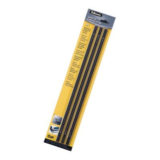 Fellowes Trimmer A4 Cutting Strips, Pack of 3