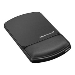 Fellowes Gel Lycra Mouse Pad with Wrist Rest Graphite
