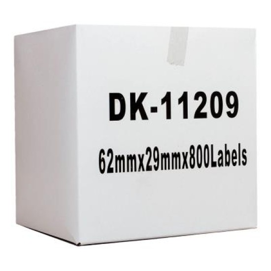 Icon Compatible Brother DK Labels 29x62mm 800 Roll