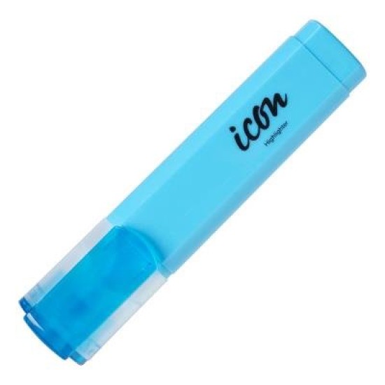 Icon Highlighter Chisel Tip Blue
