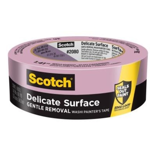 Scotch Painter's Tape 2080-36EC Delicate Surface 36mm x 55m