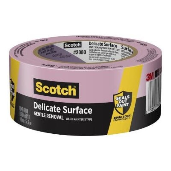 Scotch Painter's Tape 2080-48EC Delicate Surface 48mm x 55m