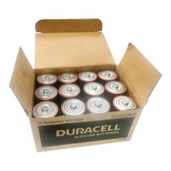 Duracell Coppertop Alkaline C Battery, Pack of 12