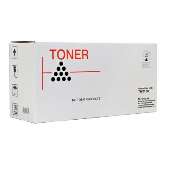 Icon Compatible Brother TN2150 Black Toner Cartridge