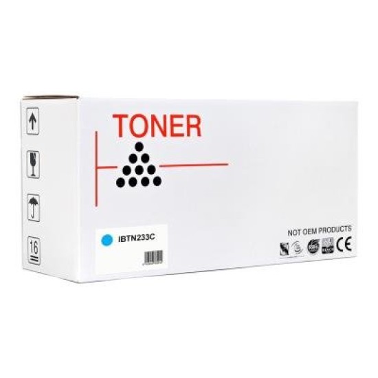 Icon Compatible Brother TN233 Cyan Toner Cartridge