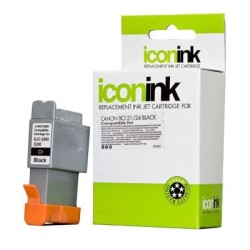 Icon Compatible Canon BCI21 BCI24 Black Ink Cartridge