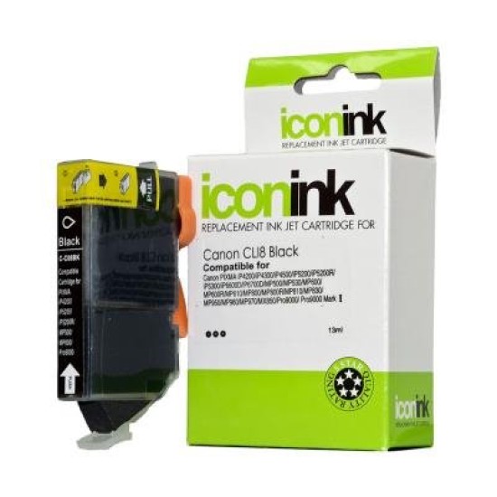 Icon Compatible Canon CLI8 Black Ink Cartridge