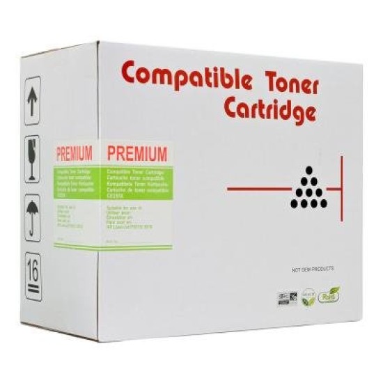 Icon Compatible HP CE255X/Canon CART324HY Black Toner Cartridge