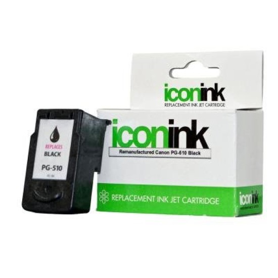 Icon Remanufactured Canon PG510 Black Ink Cartridge