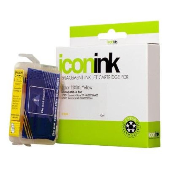 Icon Compatible Epson 200XL C13T201492 Yellow Ink Cartridge