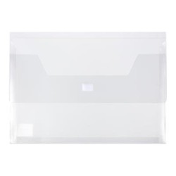 Icon PP Document Wallet FS Hook and Loop Closure Clear