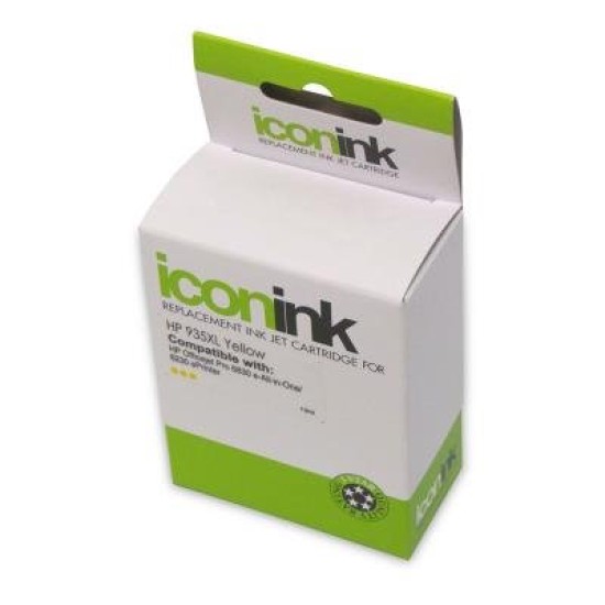 Icon Compatible HP 935XL Yellow Ink Cartridge (C2P26AA)