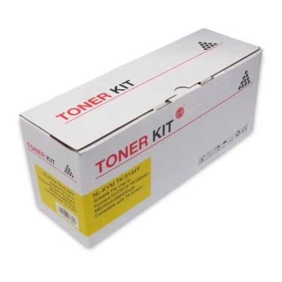 Icon Compatible Kyocera TK5144 Yellow Toner Cartridge