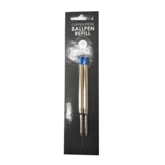 GBP Compatible Parker Ballpoint Refill Blue, Pack of 2
