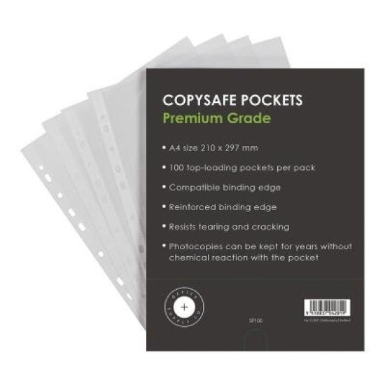 OSC Copysafe Pockets A4, Pack of 100