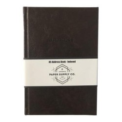 OSC Vintage Address Book A5 Brown