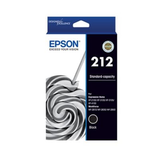 Epson 212 Black Ink Cart