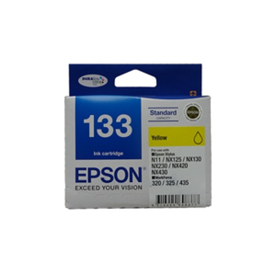 epson ink cartridge c13t133492 yellow inkjet 305 pages