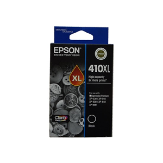 Epson 410 HY Black Ink Cart