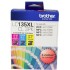 Brother ink cartridge lc135xlcl3pk cyan/magenta/yellow inkjet 1200 pages