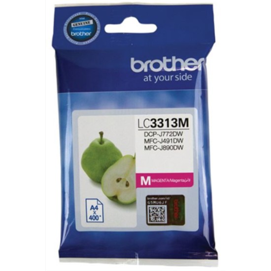 Brother LC3313M Magenta Ink