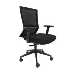 Active Task Chair with Arms Black