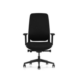 Brava Black Fabric Task Chair  Black