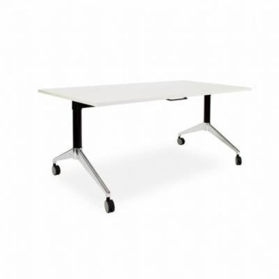 Gravitate 1600 Flip Table White