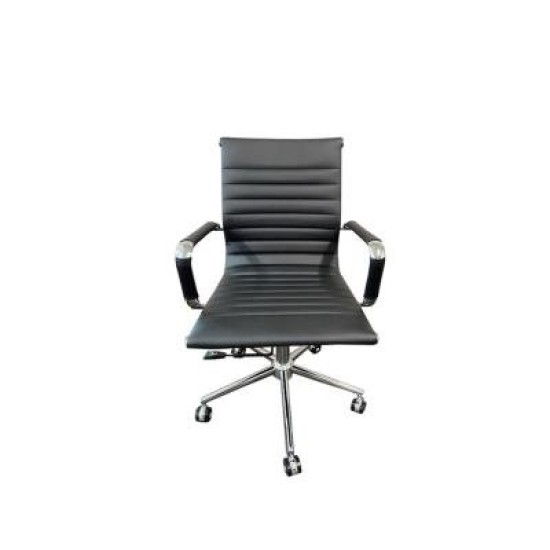 Marvel Midback Office Chair Black/Chrome