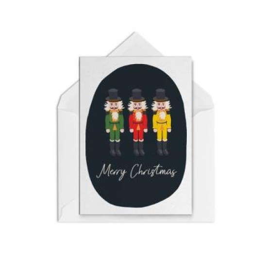 Christmas Nutcrackers Card