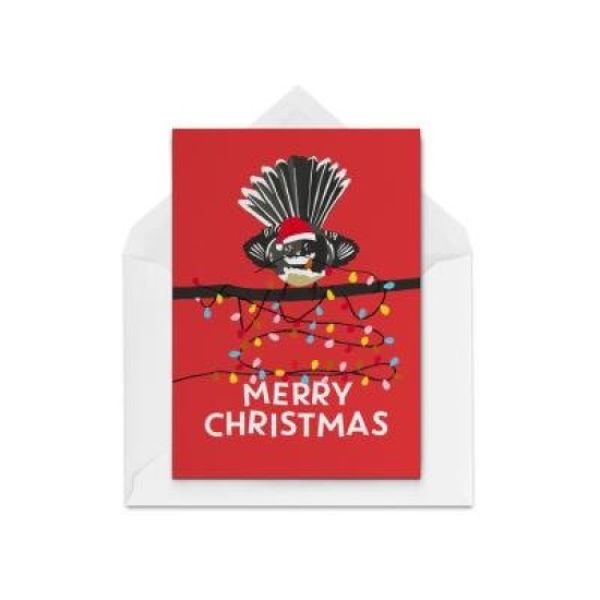 Christmas Fantail Card