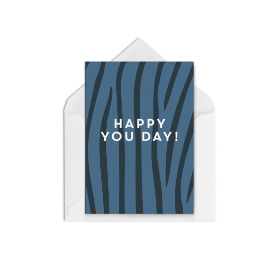 Happy You Day! BLUE Card